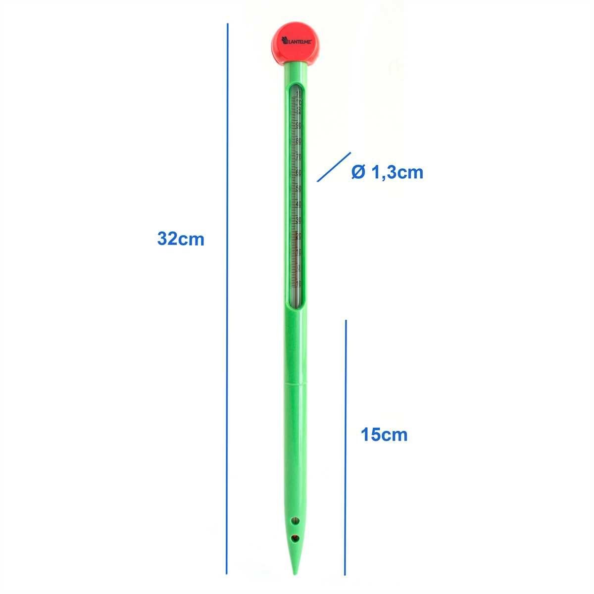 Lantelme Bodenthermometer 3 Stück Kompostthermometer, 3-tlg.