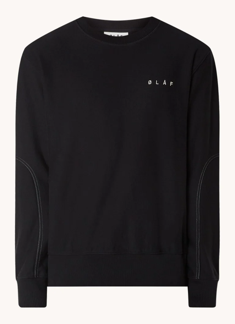 OLAF Face sweater with logo and back print