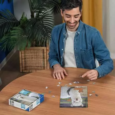 Puzzle 200 Teile - Alpaka