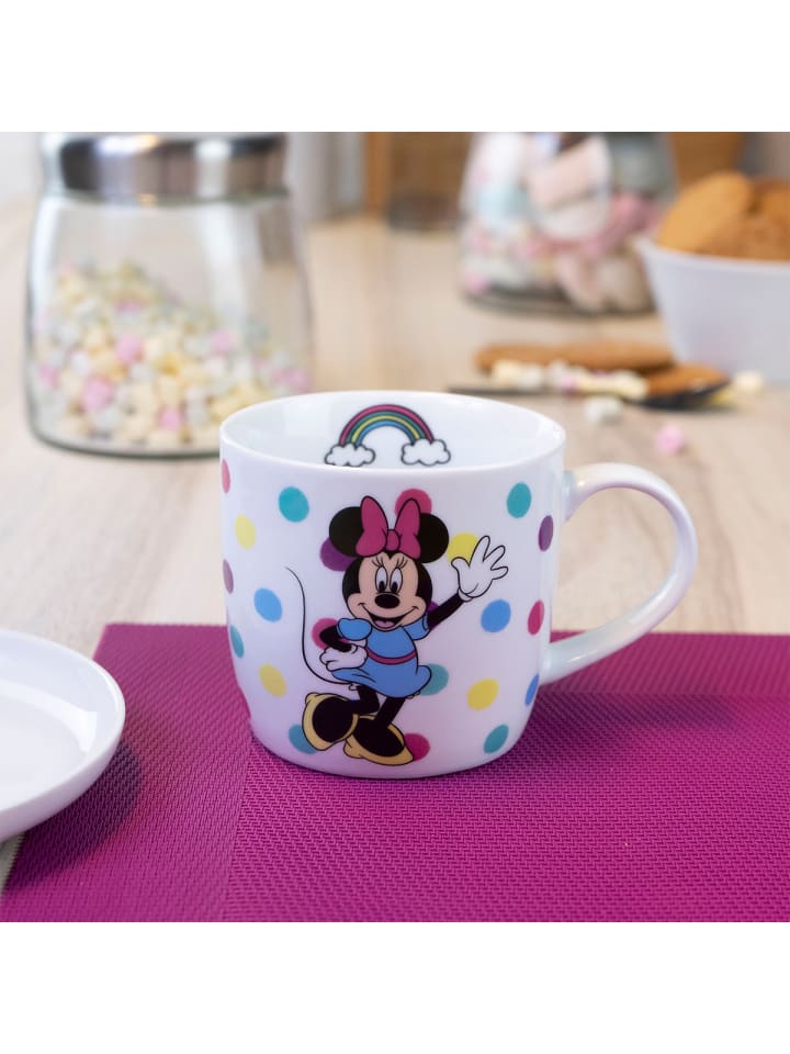 Geda Labels Tasse Mickey & Friends Minnie 300ml  in Weiß - 300 ml günstig kaufen onesize