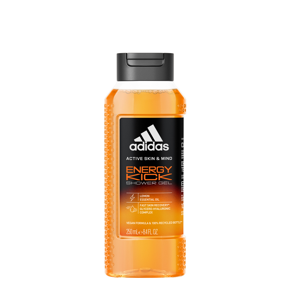 adidas Active Skin & Mind - Gel Douche Energy Kick Homme 250 ML Gel Douche