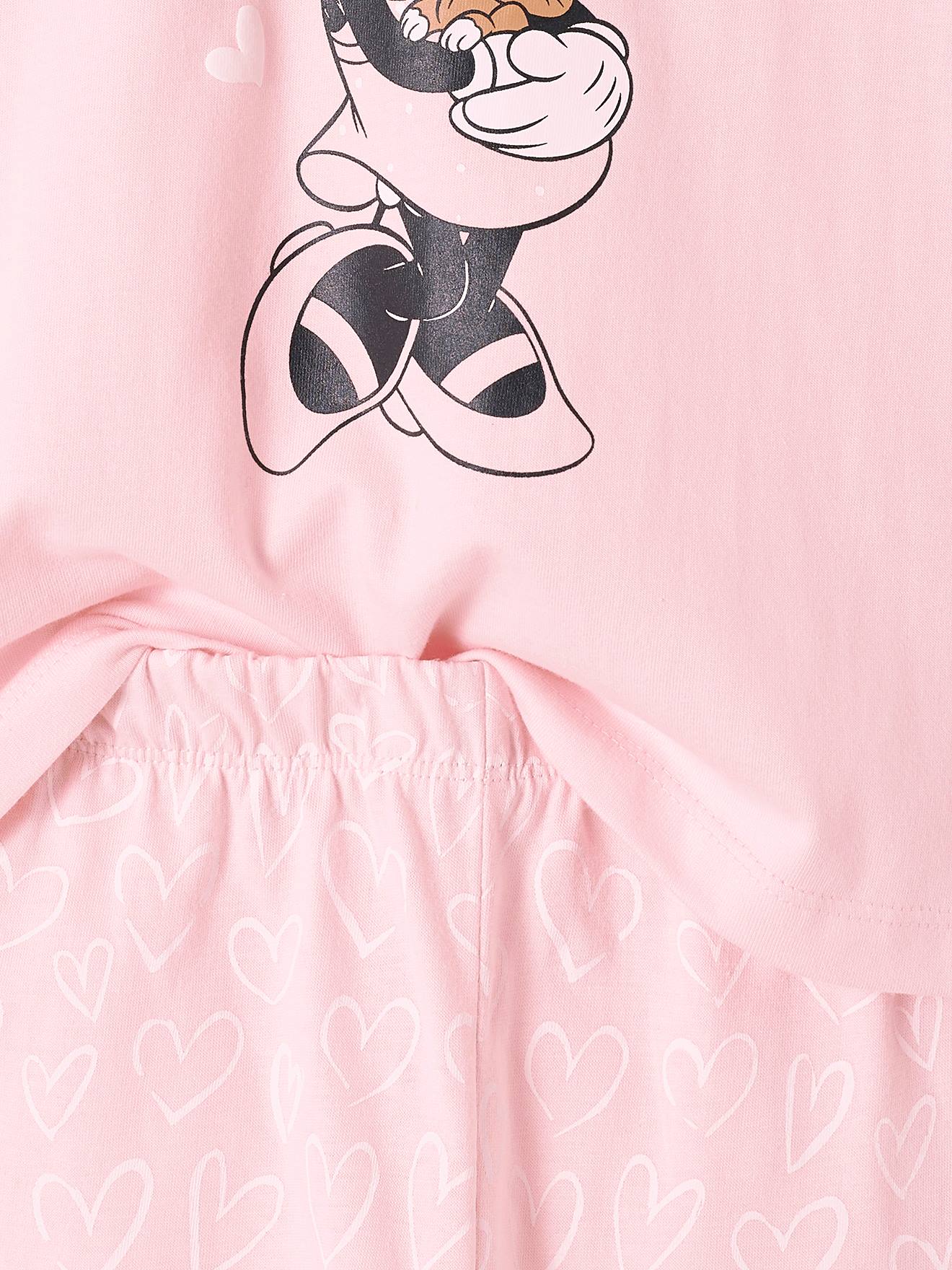 Pyjama fille DS® Minnie rose pâle
