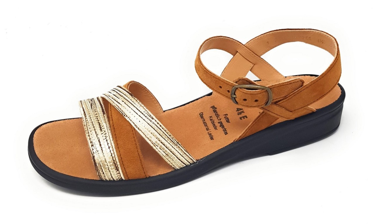 GANTER Komfort Sandalen braun