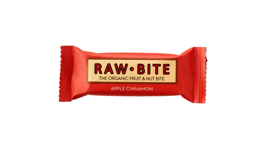 RAW BITE BIO Apple & Cinnamon Riegel 50 g