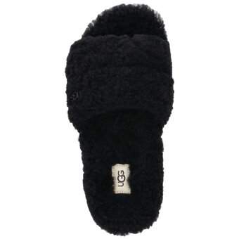 UGG Cozetta Curly Hausschuhe in schwarz