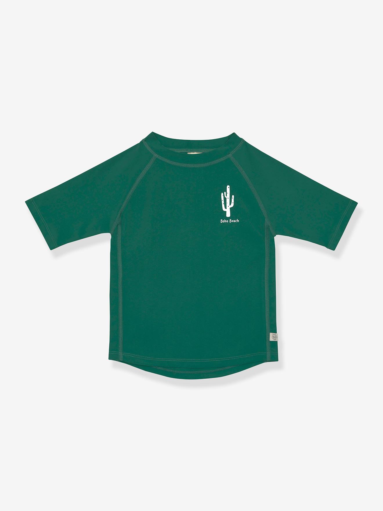 Lässig Baby UV-Badeshirt LÄSSIG mit kurzen Ärmeln - pudrig rosa
