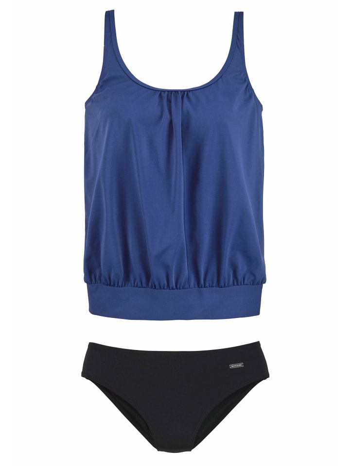 LASCANA Oversize-Tankini in blau günstig kaufen