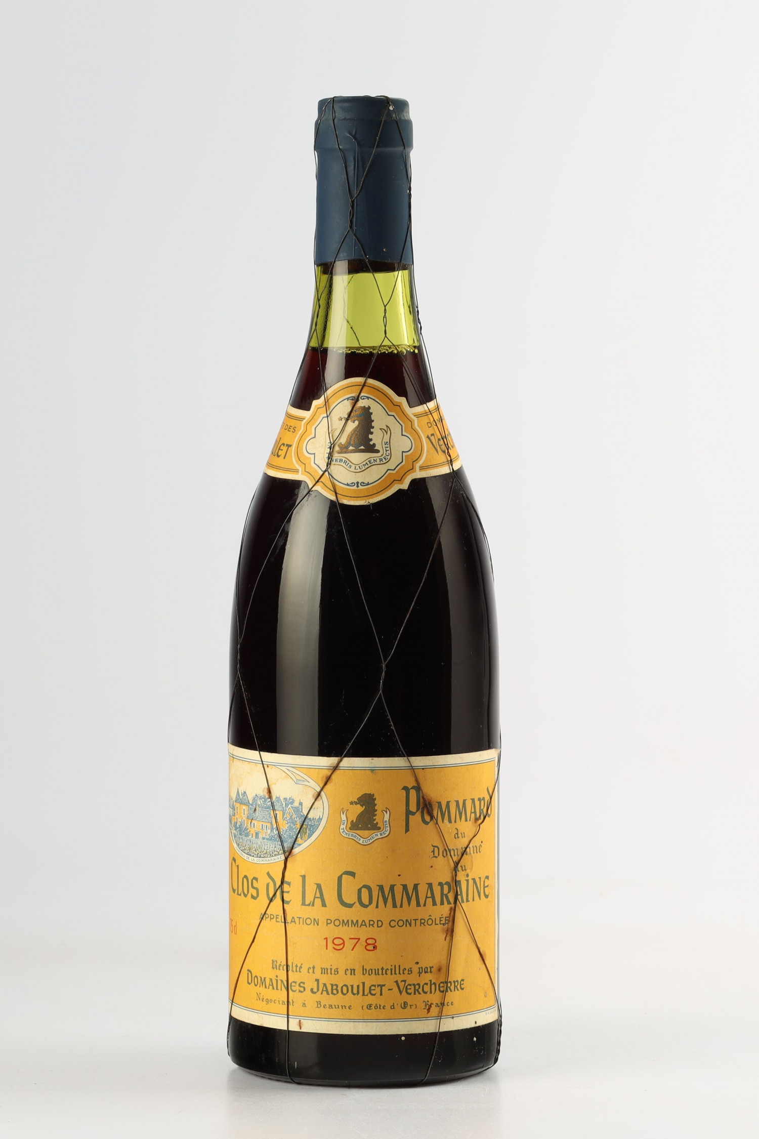 Jaboulet Vercherre Clos De Commaraine 1978, Pommard