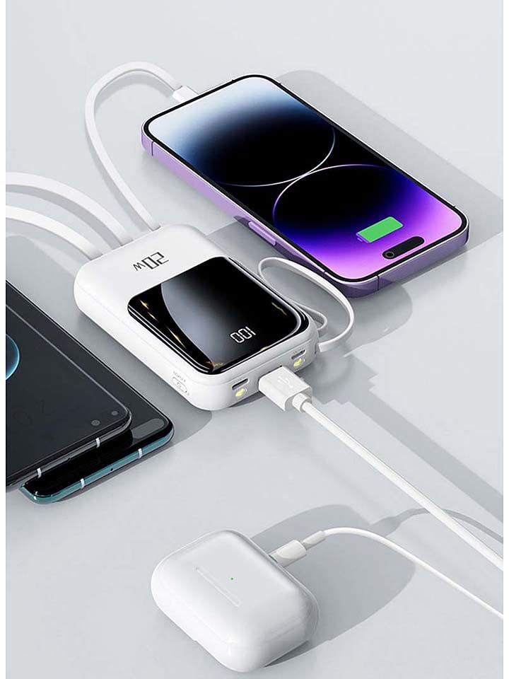 SWEET ACCESS Powerbank 20.000 mAh in Weiß günstig kaufen onesize