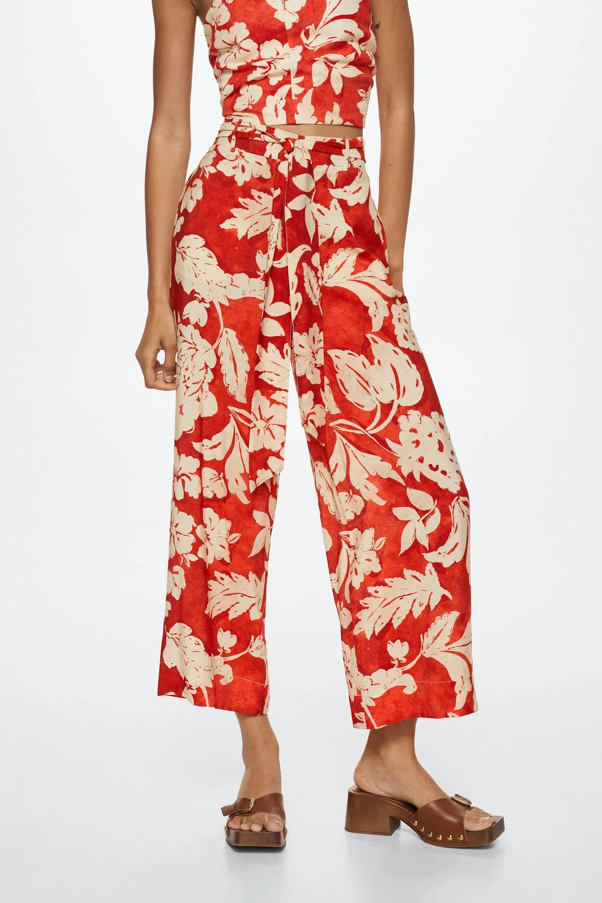 MANGO  Orange Damenhose 37000381