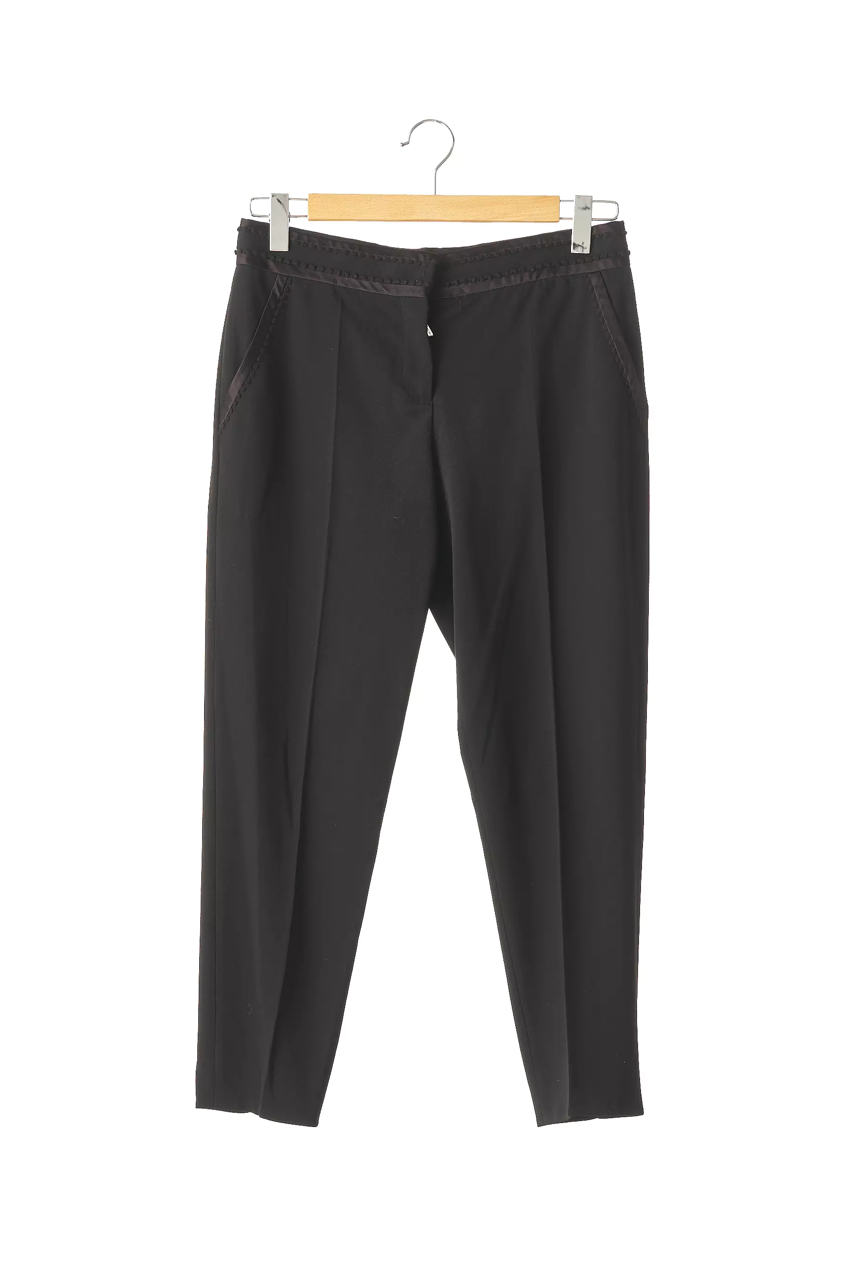 Miu Miu Pantalon7 8 Femme couleur noir
