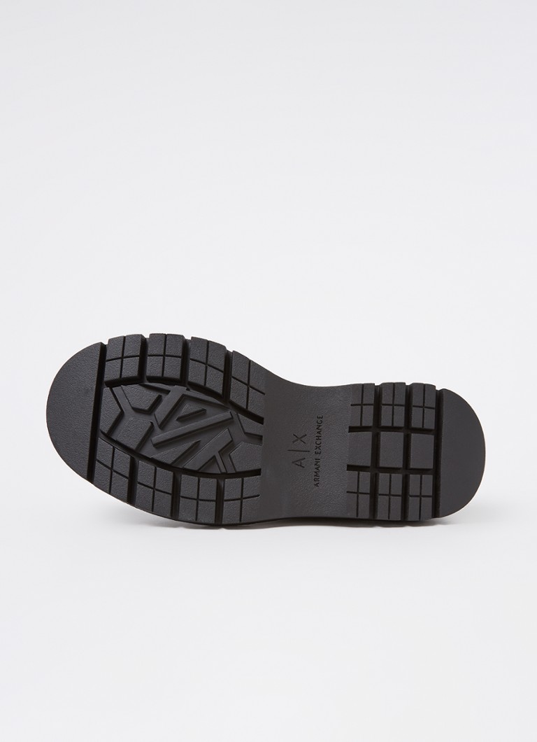 Armani Exchange  Veterboot van leer