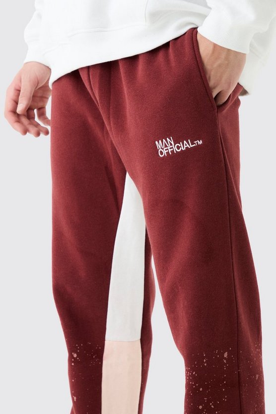 Jogginghose mit Farbspritzern