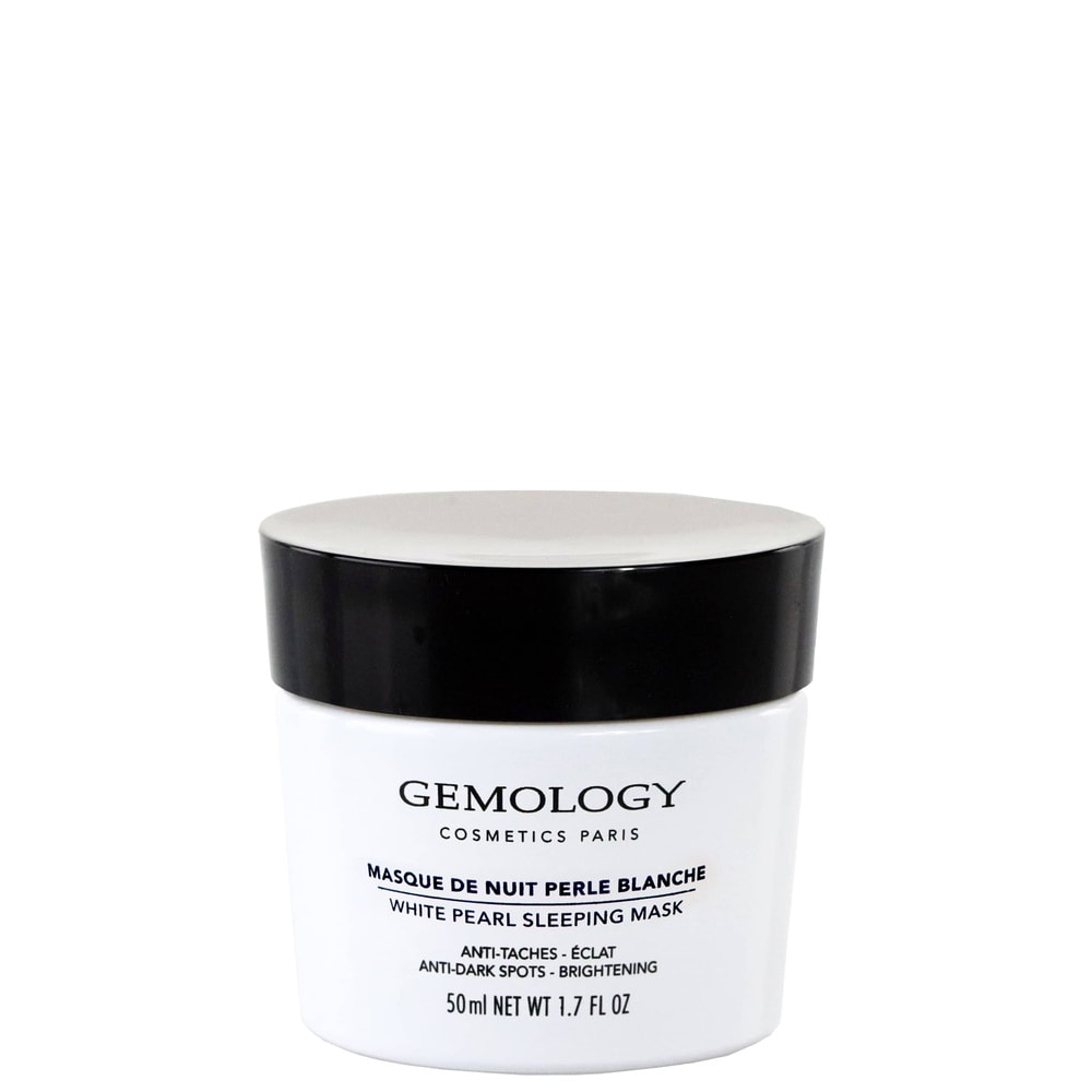 gemology Masque de Nuit Perle Blanche - Masque Ec laircissant Masque