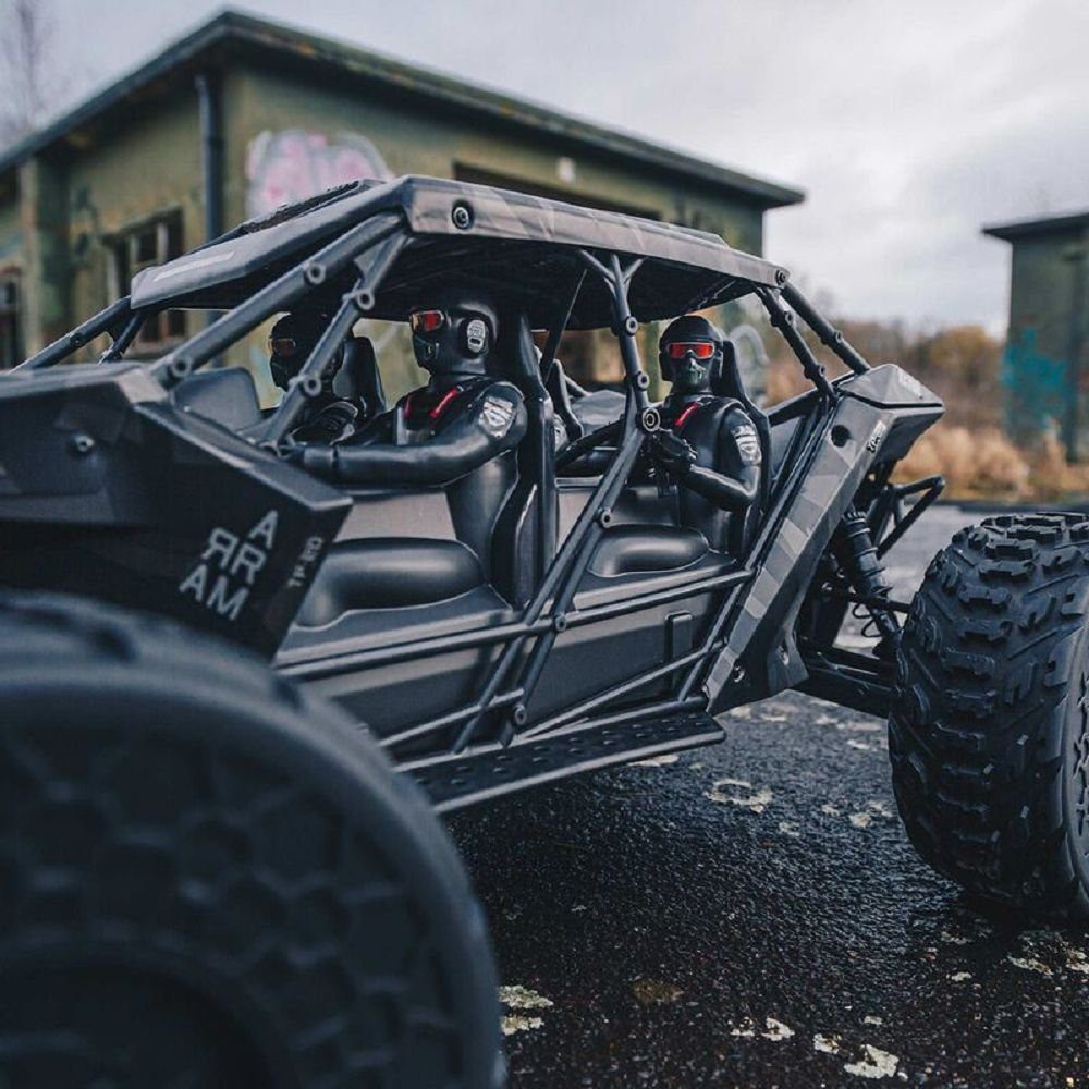 Arrma RC-Auto Arrma RC FIRETEAM 6S 4WD BLX 1:7 Speed Assault RTR Black