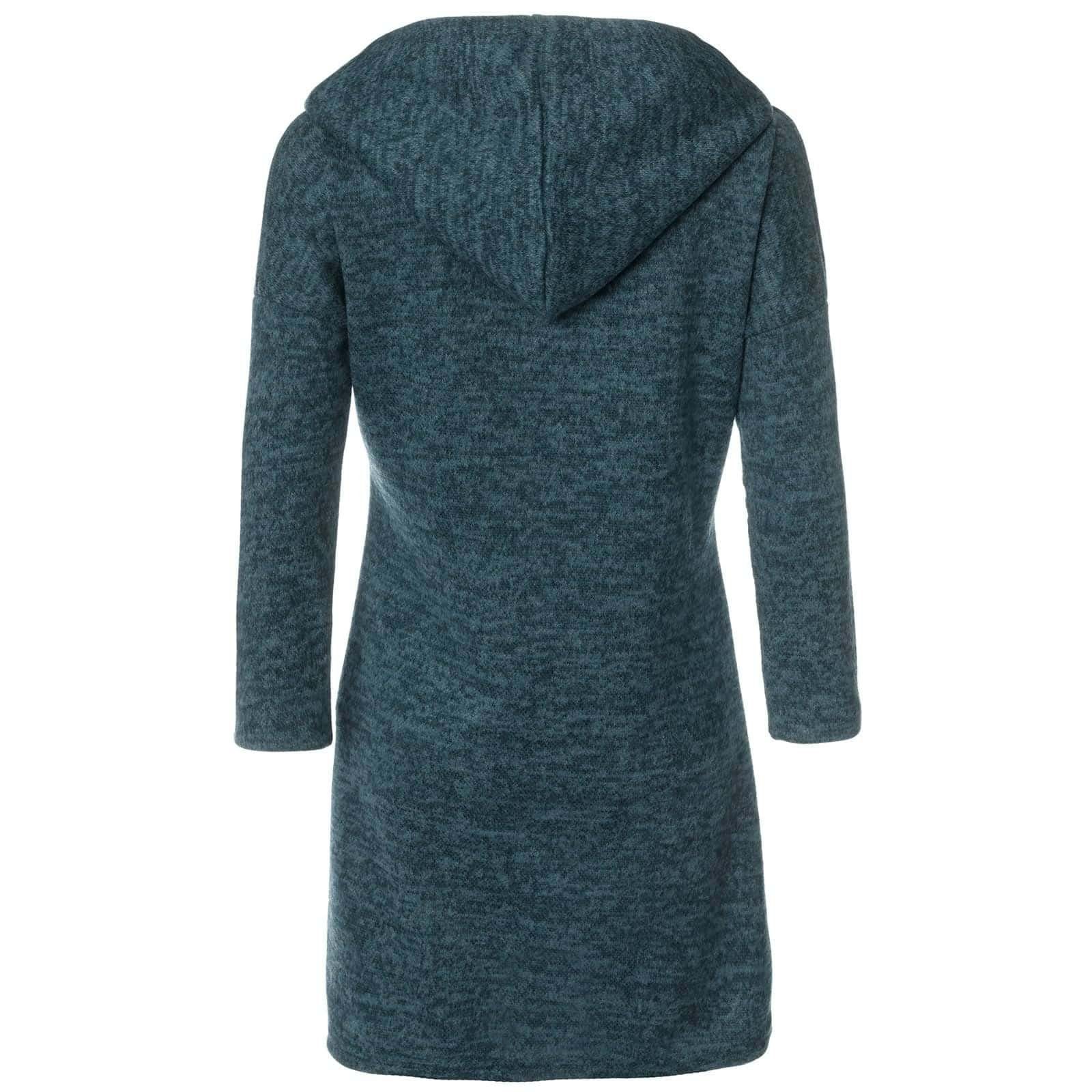 BEZLIT Blusenkleid Mädchen Pullover-Kleid mit Kapuze (1-tlg) Kängurutasche