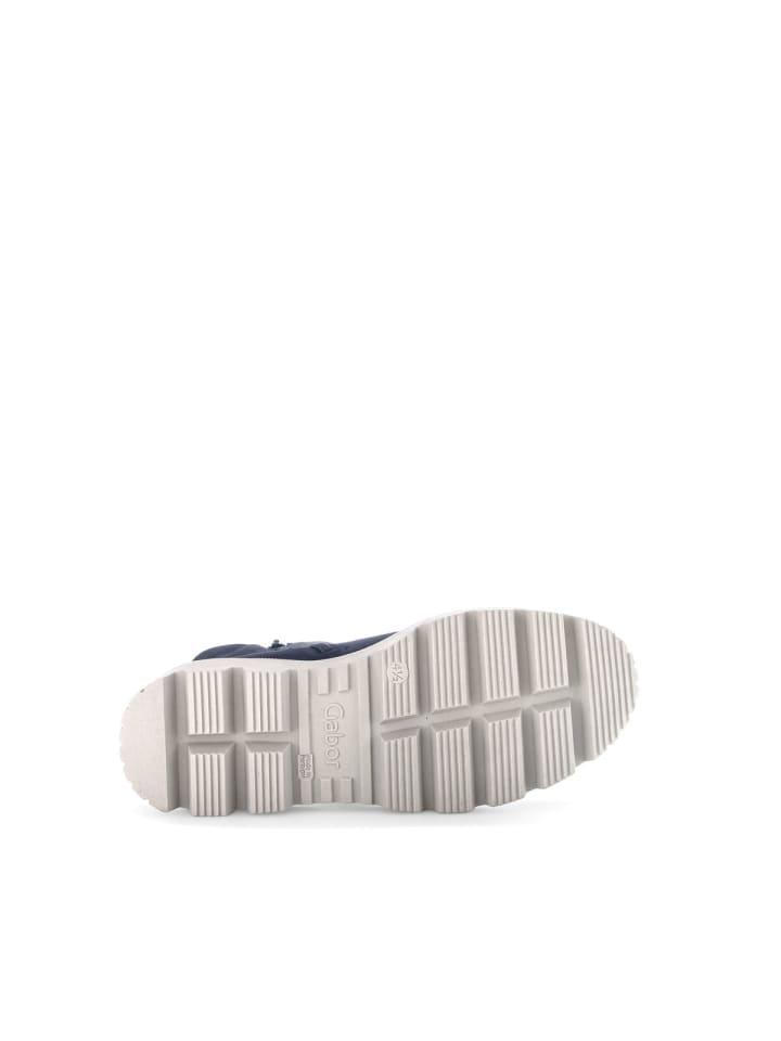 Gabor Fashion Plateau Stiefeletten in blau günstig kaufen