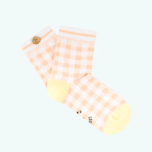 Diana & Charles orange socks