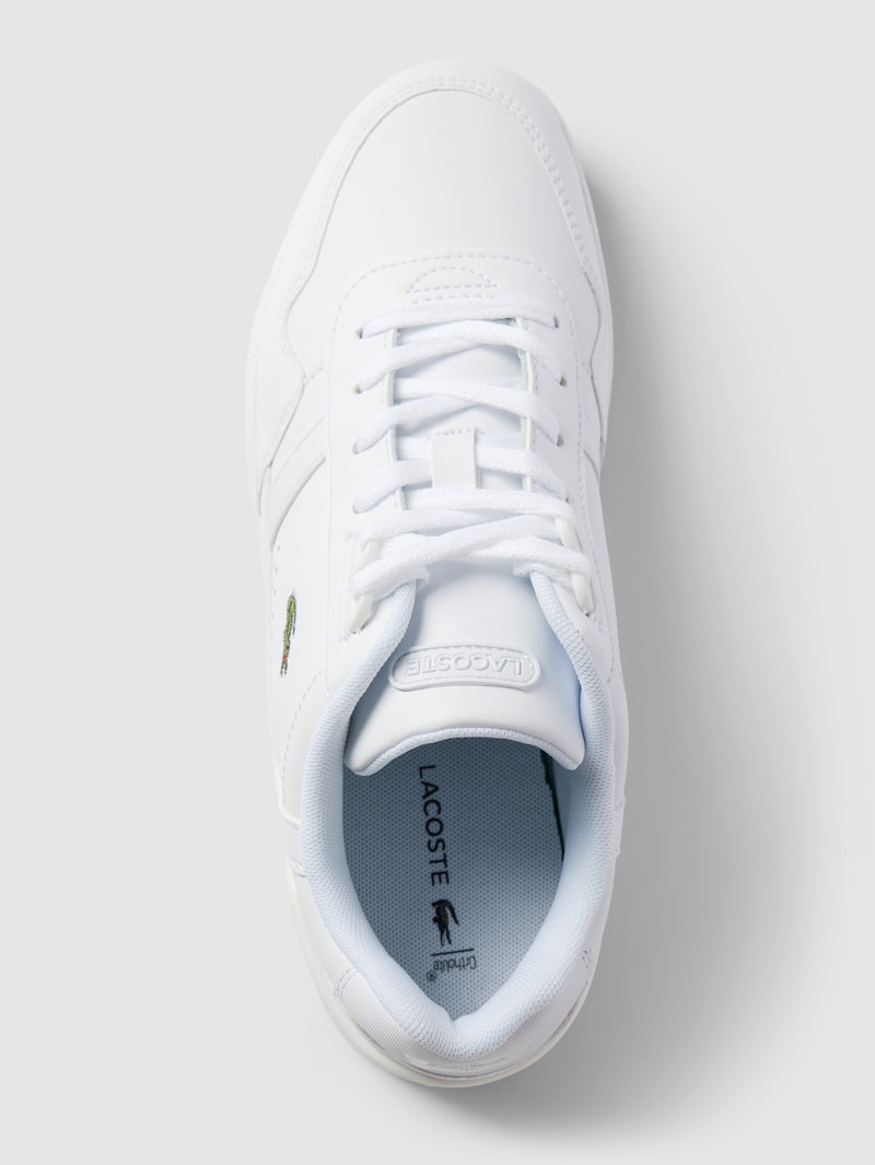 Sneaker mit Label-Details in weiß