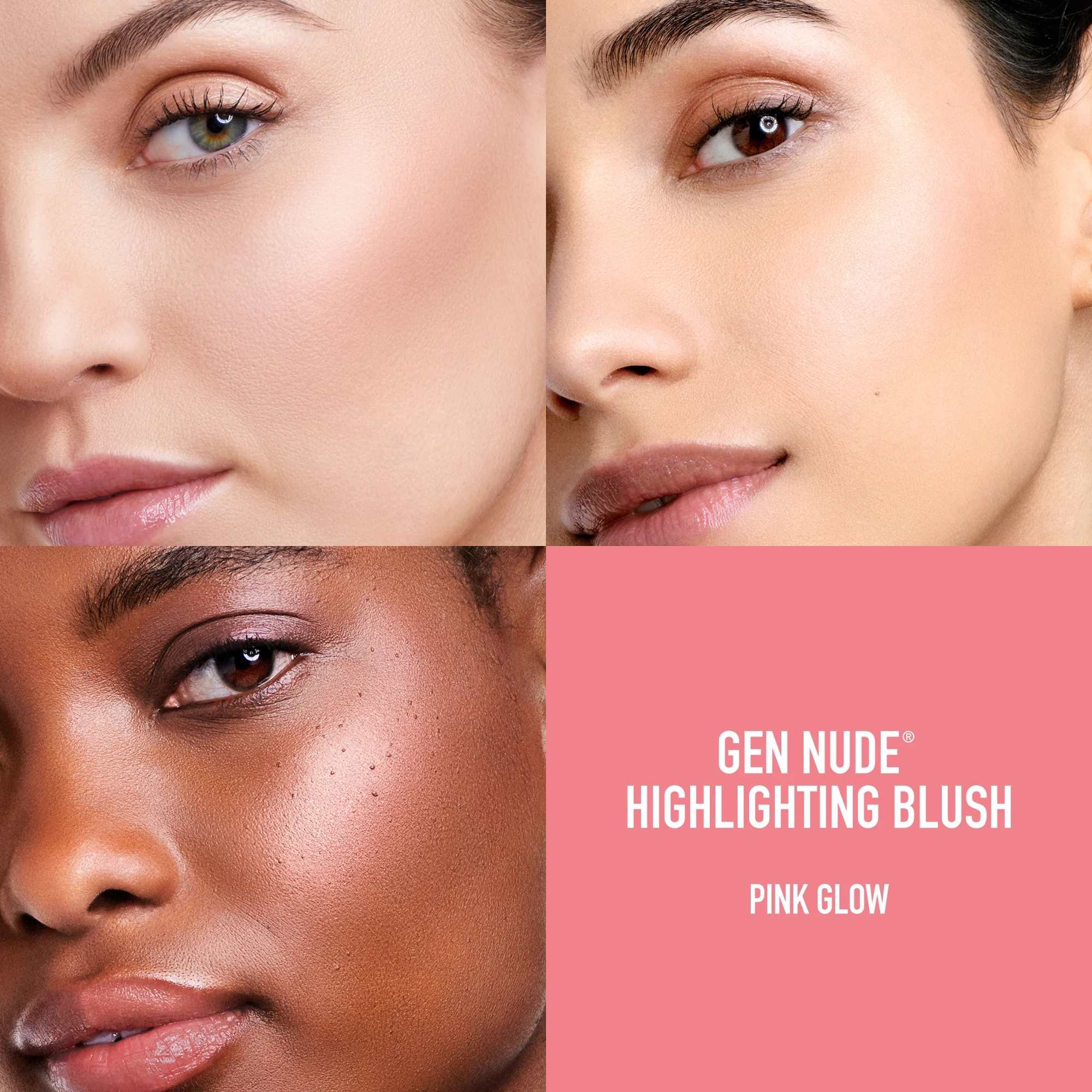 Fard de obraz Viso Gen Nude Highlighter - Fard de obraz compact, intensificator de intensitate și iluminator