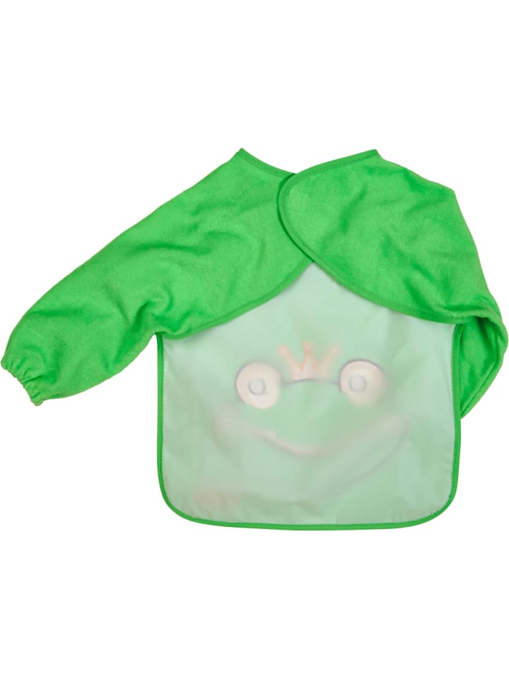 Playshoes Ärmel-Lätzchen Langarm in Grün günstig kaufen onesize