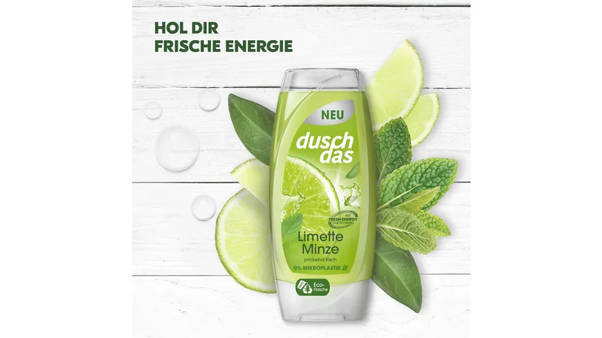 Duschdas Duschgel Limette Minze 225 ml