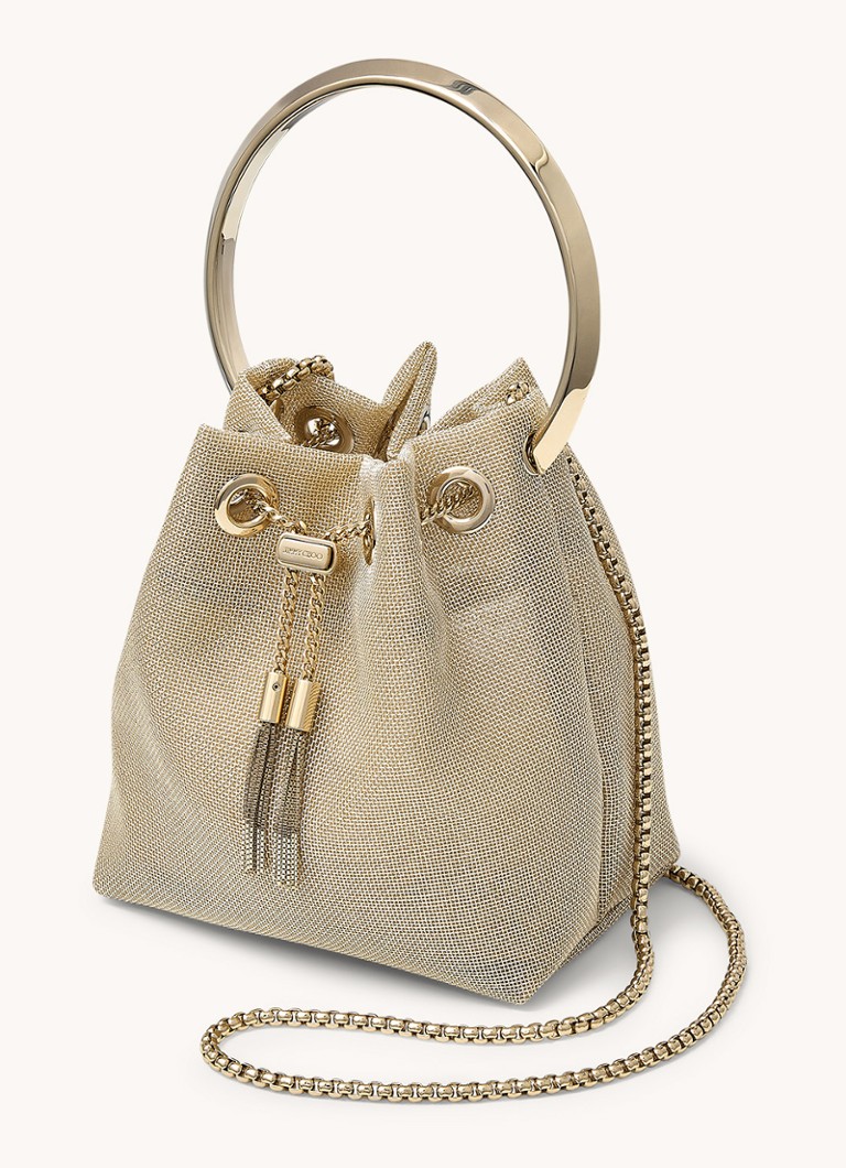 Geantă Jimmy Choo Bon Bon Mesh