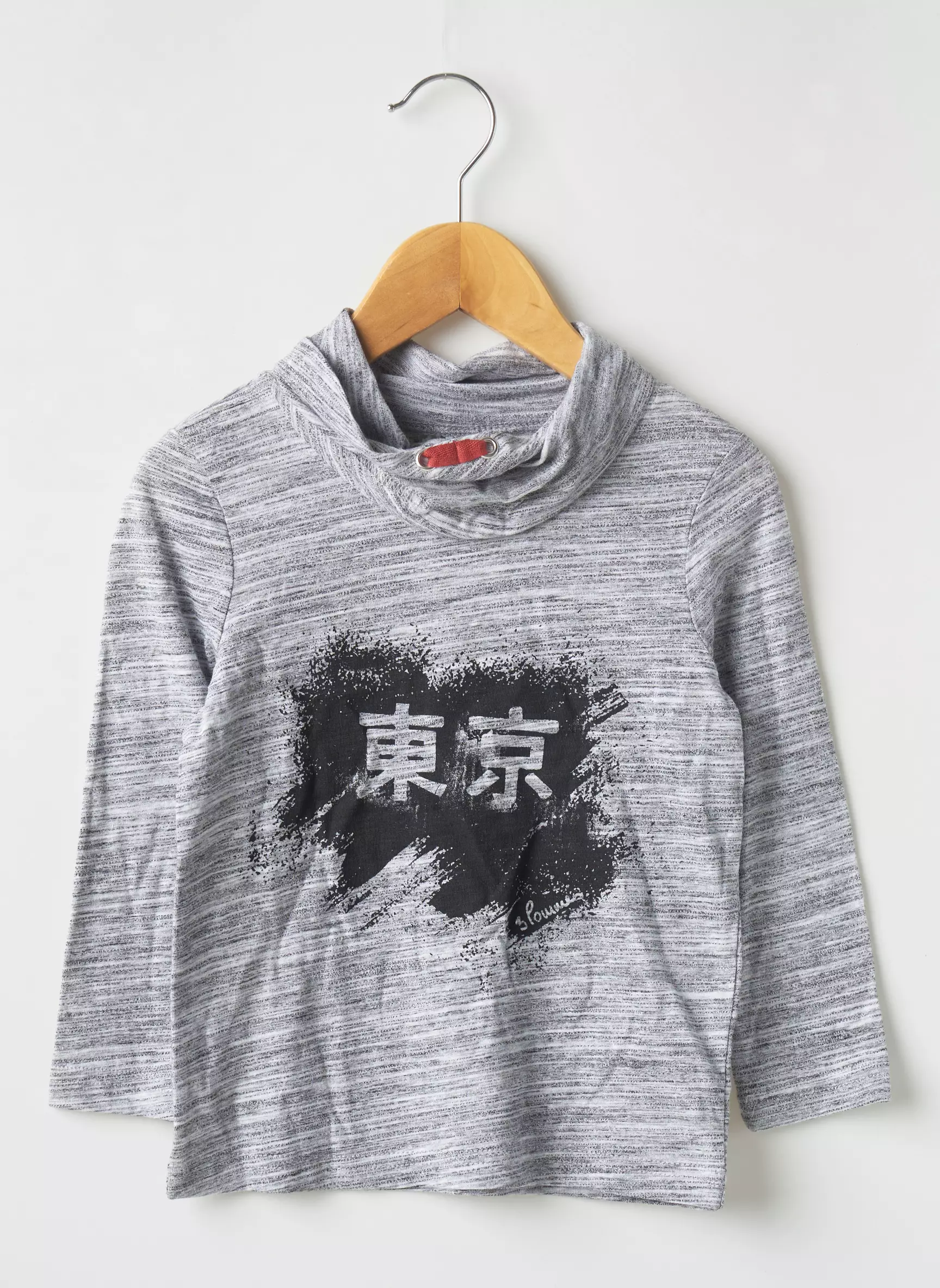 3 Pommes Tshirts Garcon couleur noir
