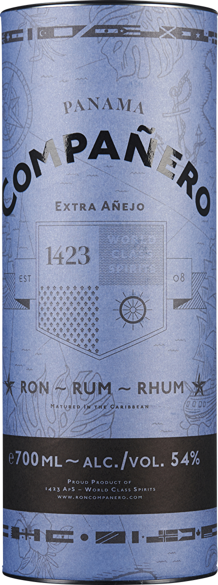 Compañero Rum Extra Añejo 0,7 Liter in Tube