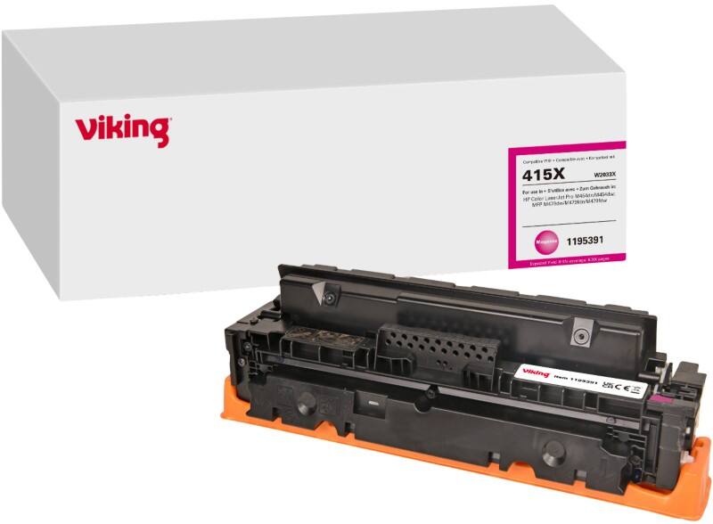 Kompatible Viking HP 415X Tonerkartusche W2033X Magenta