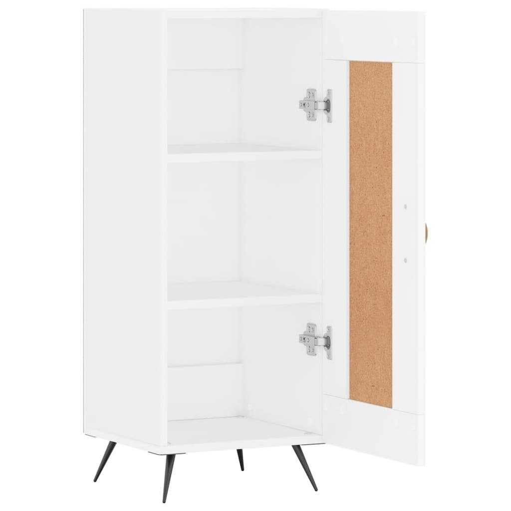 vidaXL Sideboard Sideboard Weiß 34,5x34x90 cm Holzwerkstoff (1 St)