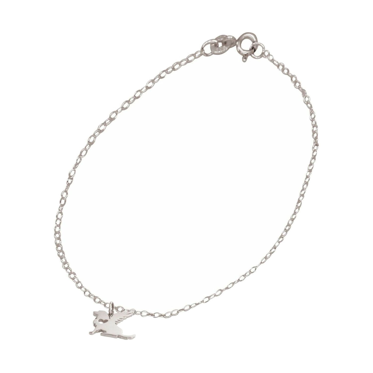 Armband 'Hund Flügel Treuer Schutzengel'
