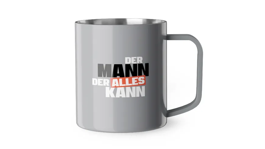 Geschenk für Dich Thermobecher Der Mann der alles kann