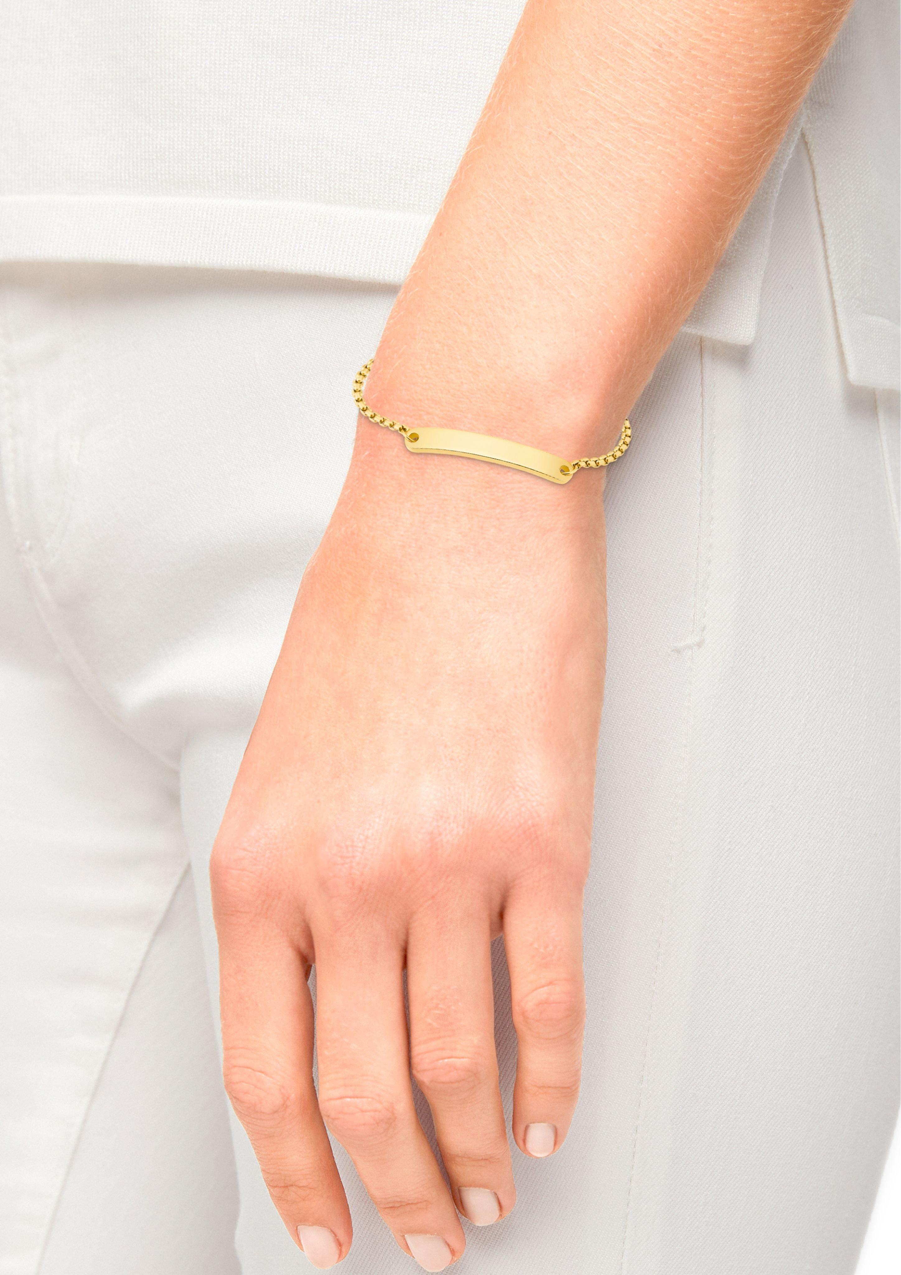 Vergoldetes Edelstahl-Armband  6007250-92B0