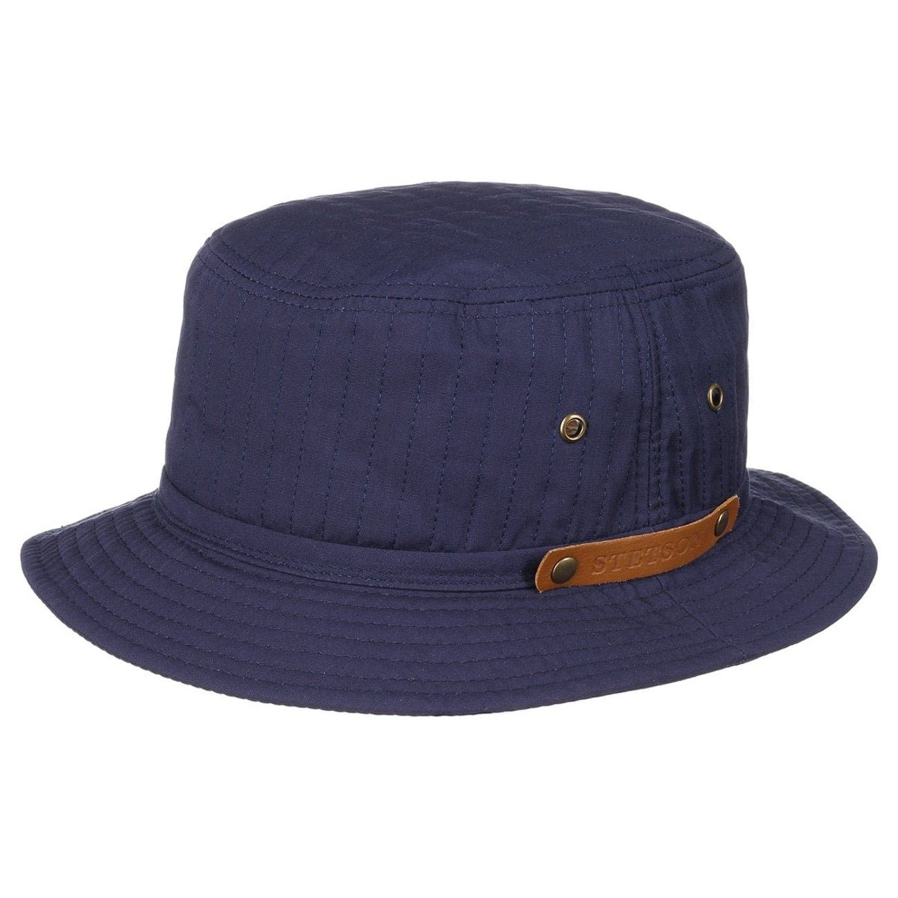 Stetson Outdoorhut (1-St) Baumwollhut mit Lederband