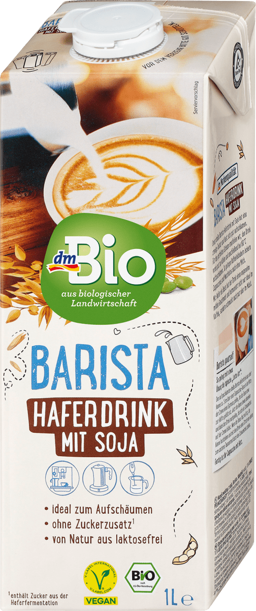 Haferdrink, Barista mit Soja, 1 l