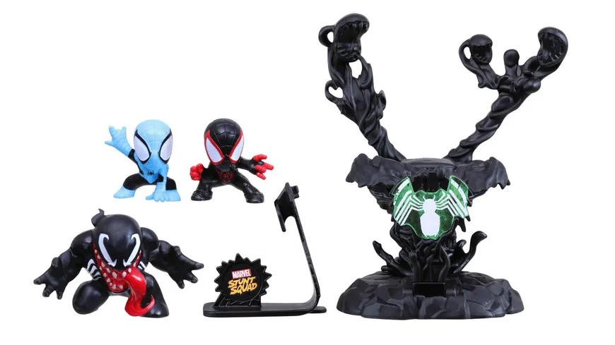 Hasbro - Marvel Stunt Squad Helden gegen Schurken Spielset