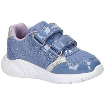 Geox B Sprintye Girl Sneaker in blau