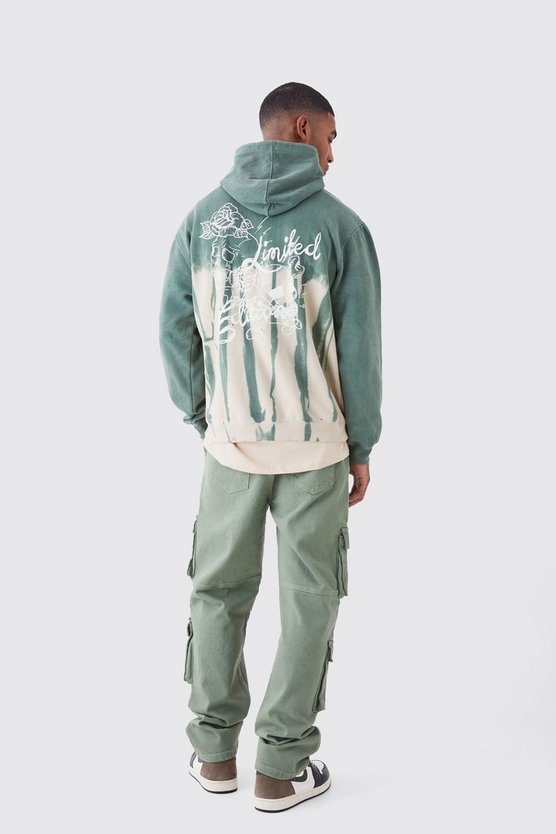 Tall lockere Cargo-Jeans mit Taschen