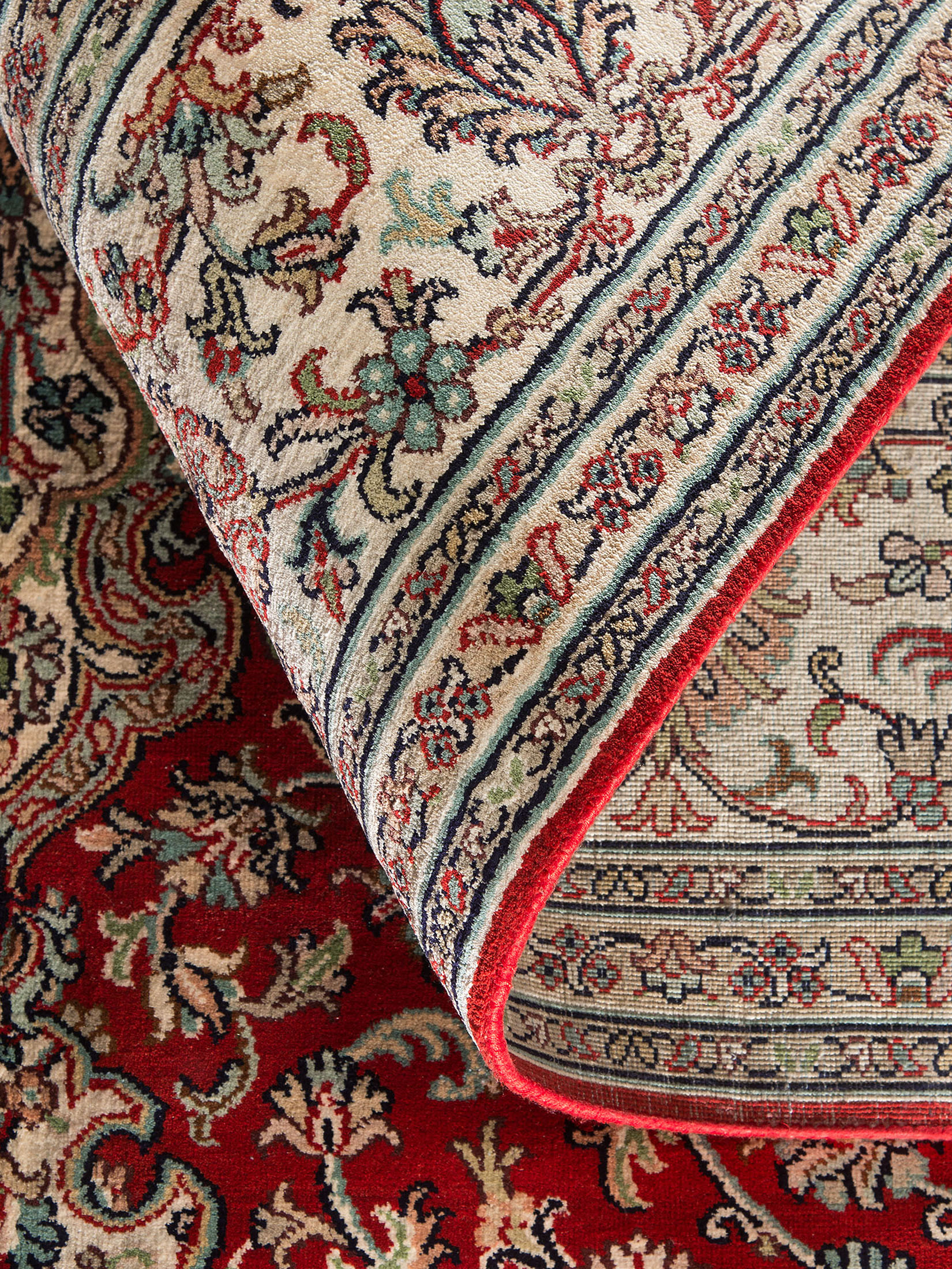 Kaschmir Seide 18/18 ca. 170 x 240 cm, Unikat / Einzelstück