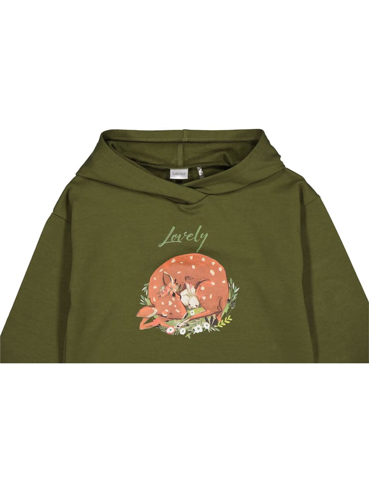lamino Hoodie in Khaki günstig kaufen