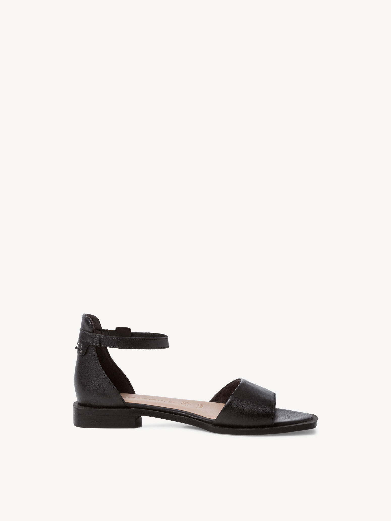 Sandale en cuir - noir