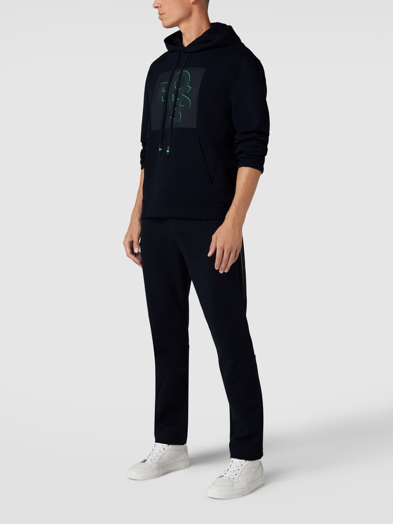 Sweatpants mit Galonstreifen Modell 'HADIM' in marineblau