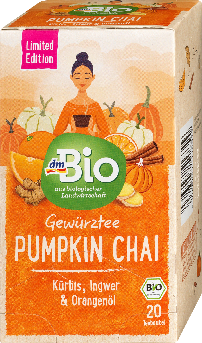 Kräutertee Pumpkin Chai (20 x 1,9g), 38 g