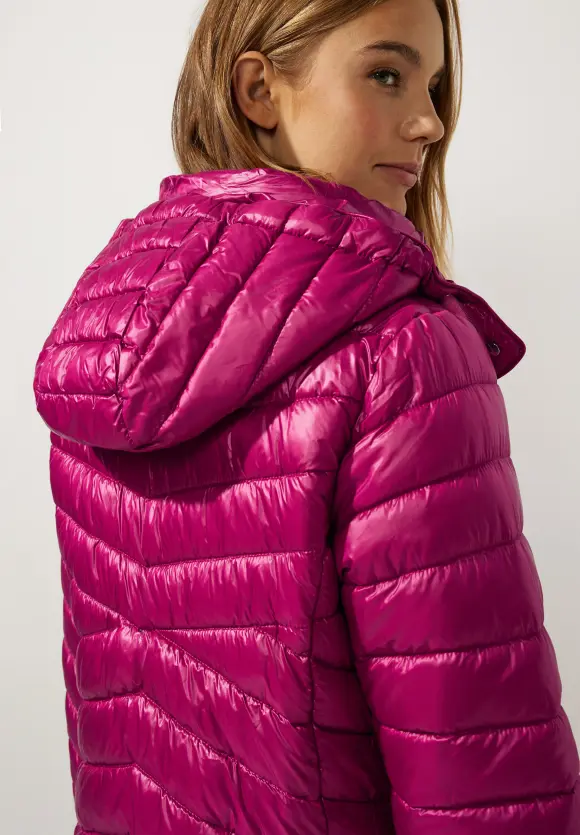 Street One Kurze Steppjacke mit Kapuze