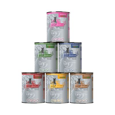 catz finefood Monoprotein zooplus 6 x 400 g
