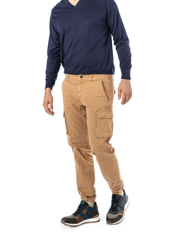 GAS, Cargohose, Baumwolle, camel