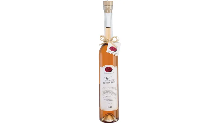 Gourmet Berner Weinbergpfirsichlikör 0.2 l