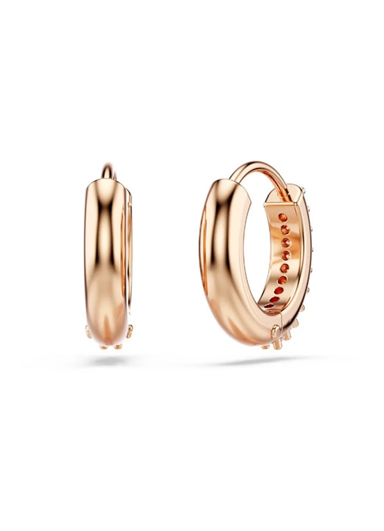 Swarovski Matrix hoop earrings with zirconia