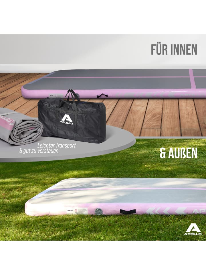 Apollo Airtrack Matte für Yoga, Pilates , Gymnastik 